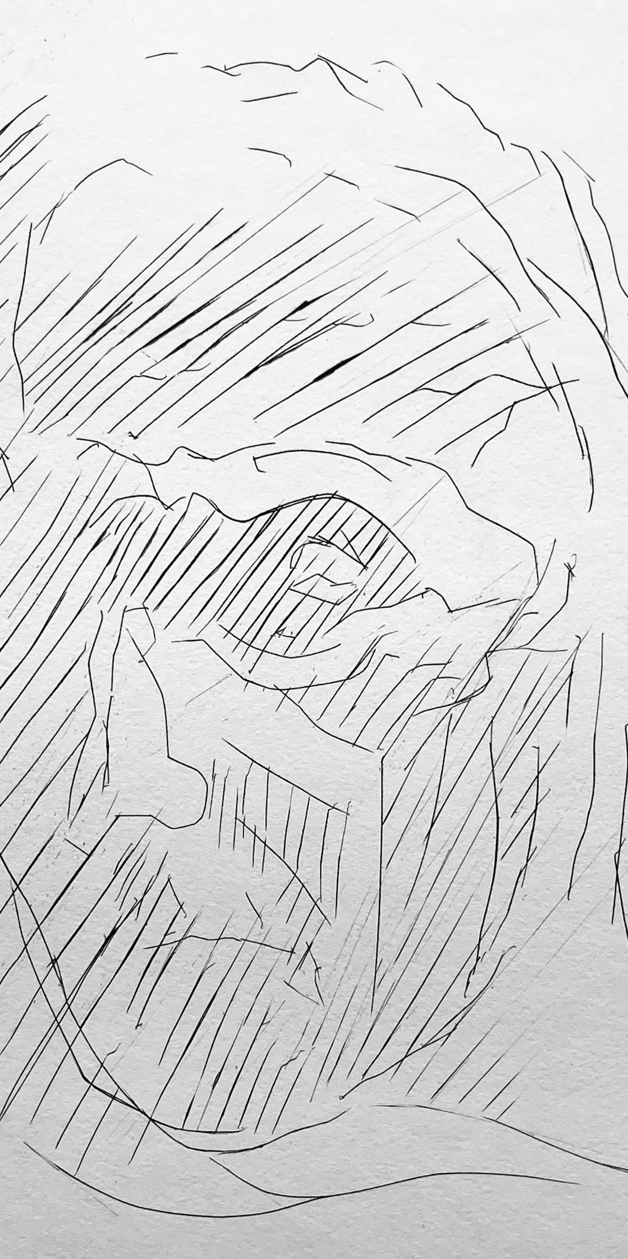 Jacques Villon Etching loge composition - 4