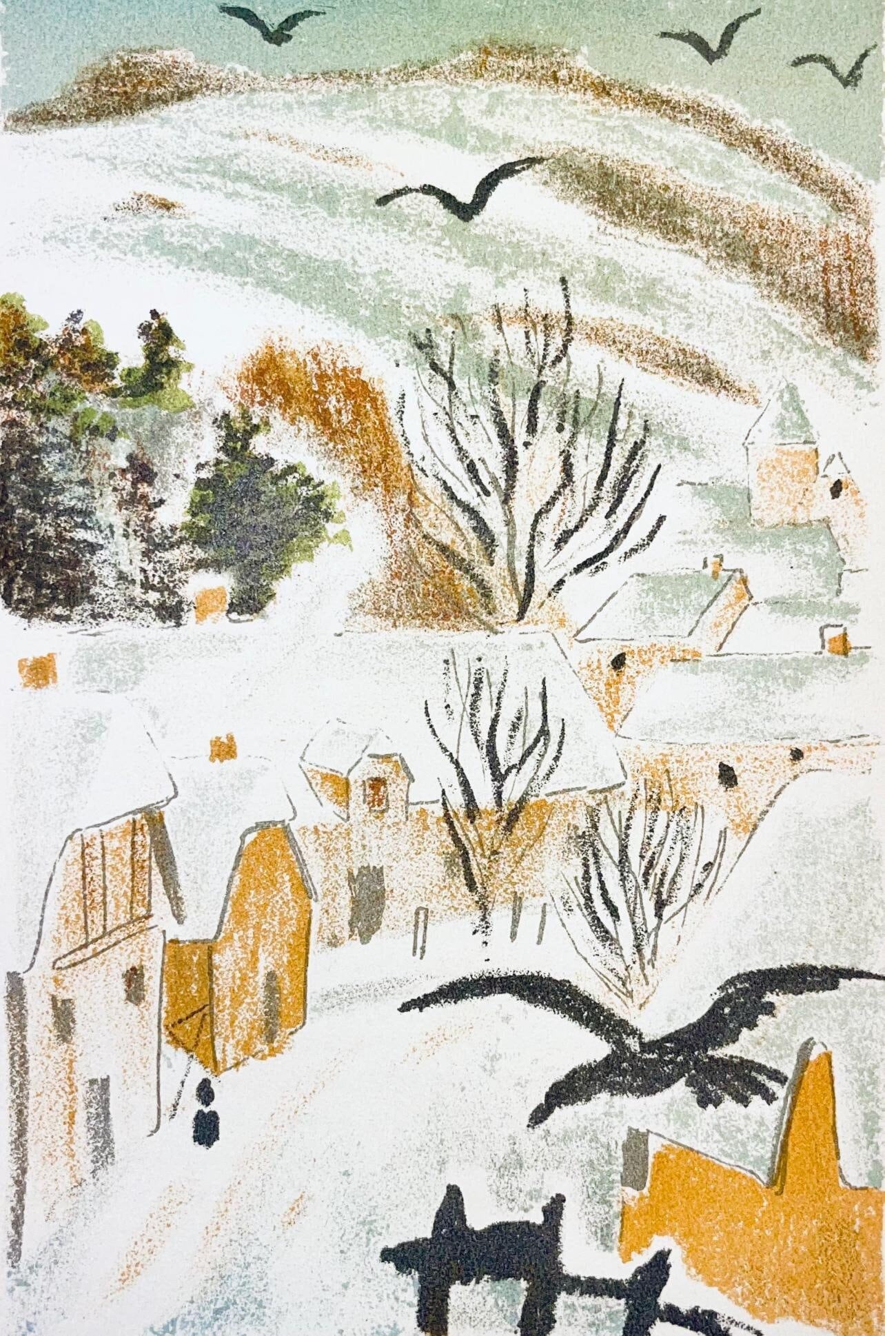 Maurice Mourlot, Composition, de Goupil a Margot, Histoires De Btes, Lithograph (1 of 8)