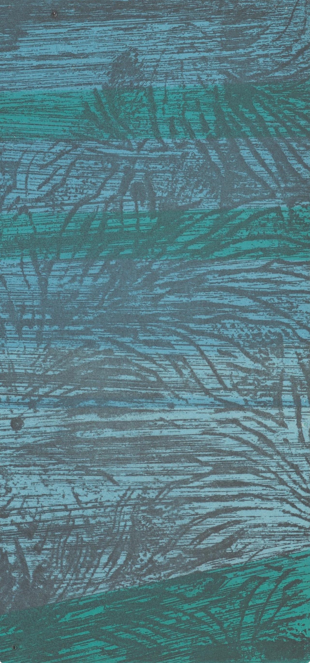 Max Ernst composition Etching Feuilles - 4