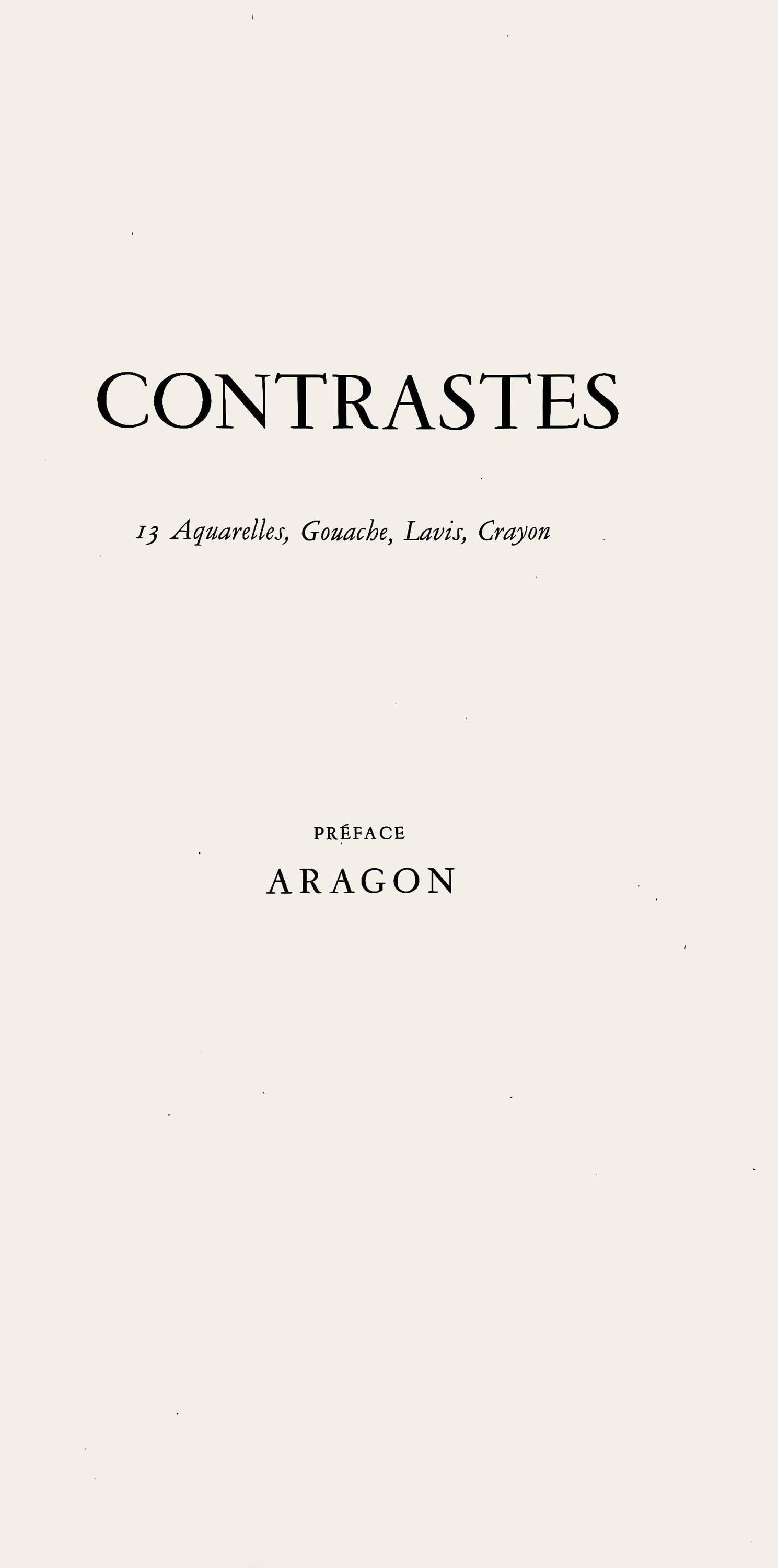 Fernand Lger Lithograph Composition Contrastes - 5