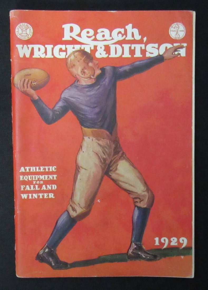 1929 Reach, Wright, & Ditson Fall and Winter Athletic Equipment Catalog 193854 (1 of 5)
