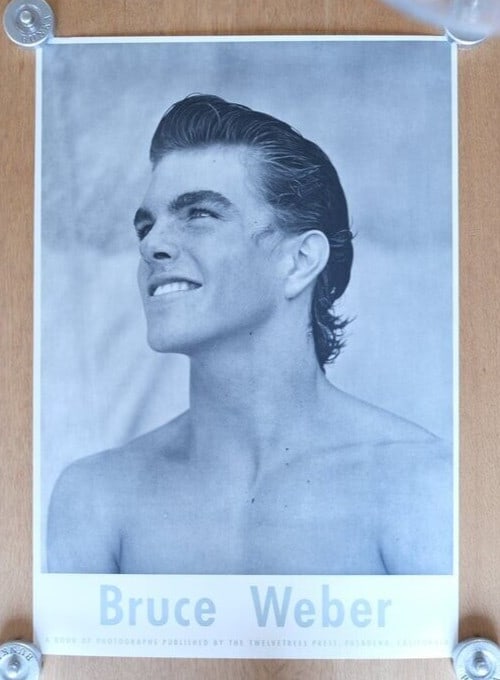 BRUCE WEBER 1983 Twelvetrees Press Vintage Original Poster Excellent Condition: BRUCE WEBER 1983 Twelvetrees Press Vintage Original Poster Excellent Condition Item Specifics: Artist: BRUCE WEBER Image Orientation: Portrait Signed: No Size: Large Material: Paper Original/Licensed 