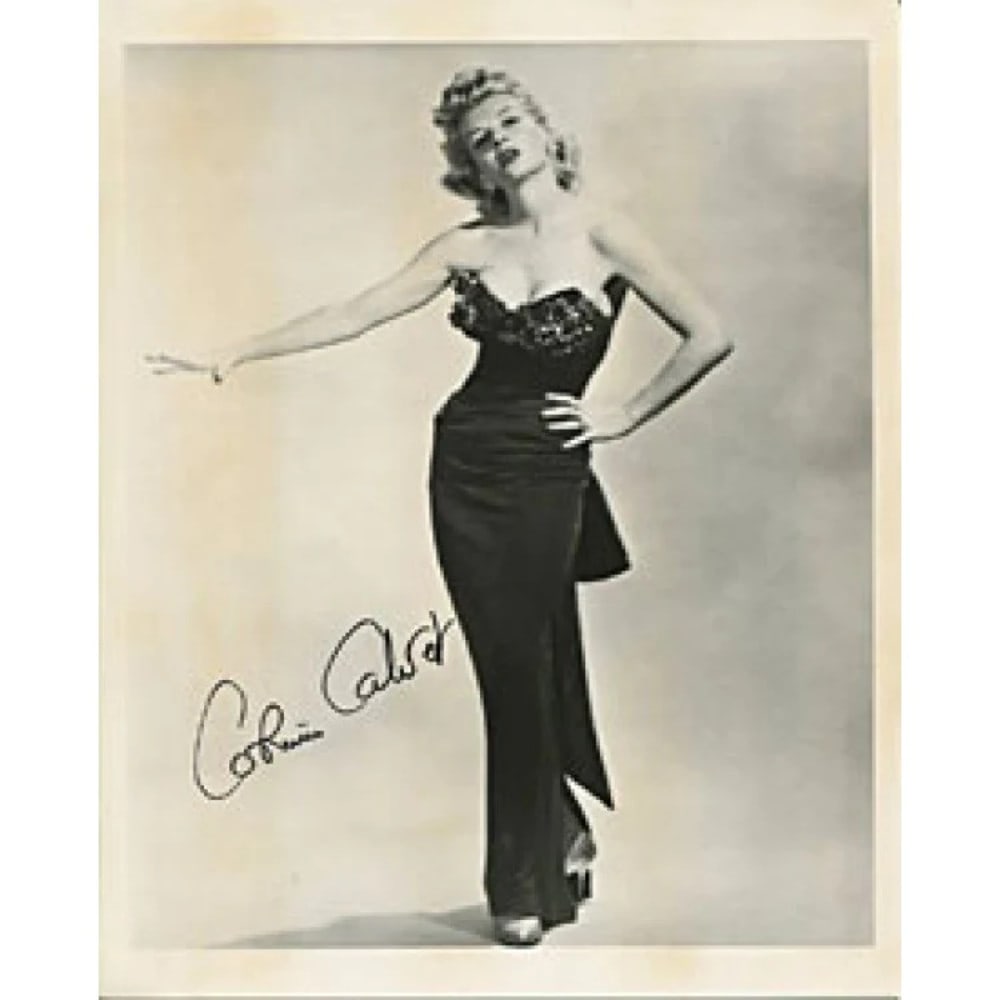 Corinne Calvet Autographed/ Signed 8x10 Photo: Corinne Calvet Autographed/ Signed 8x10 Photo Corinne Calvet's 8x10 photo bears her signature, making it a unique piece for fans and collectors alike. Packed with care in Dania Beach, Florida, this it