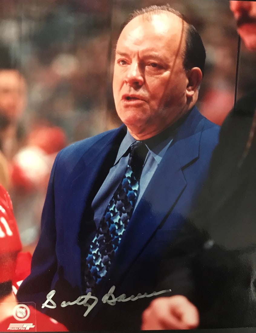 Scotty Bowman Autographed 8x10 Photo Detroit Red Wings (1 of 1)