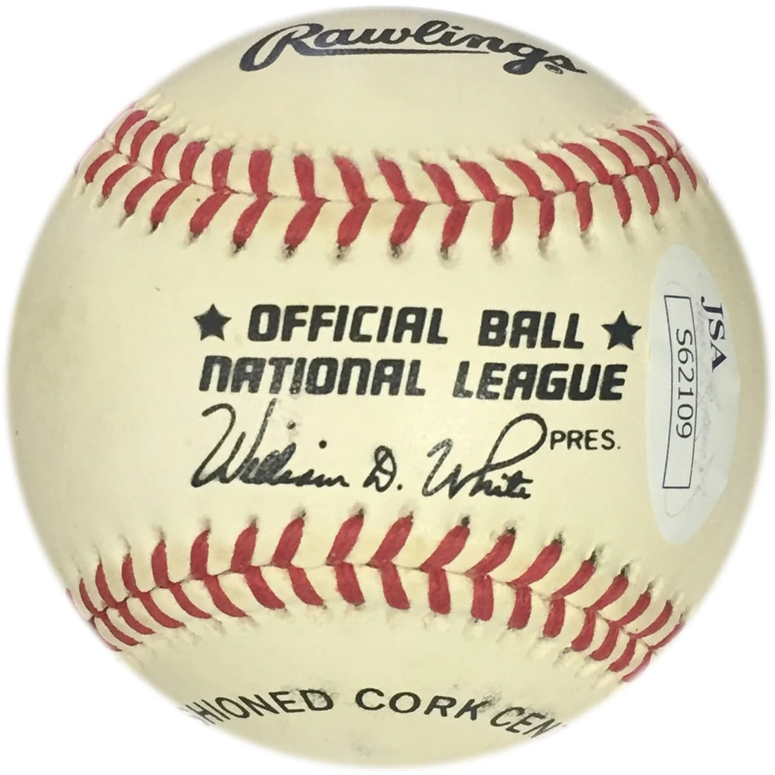 Wright Autographed Baseball By Bill - 2
