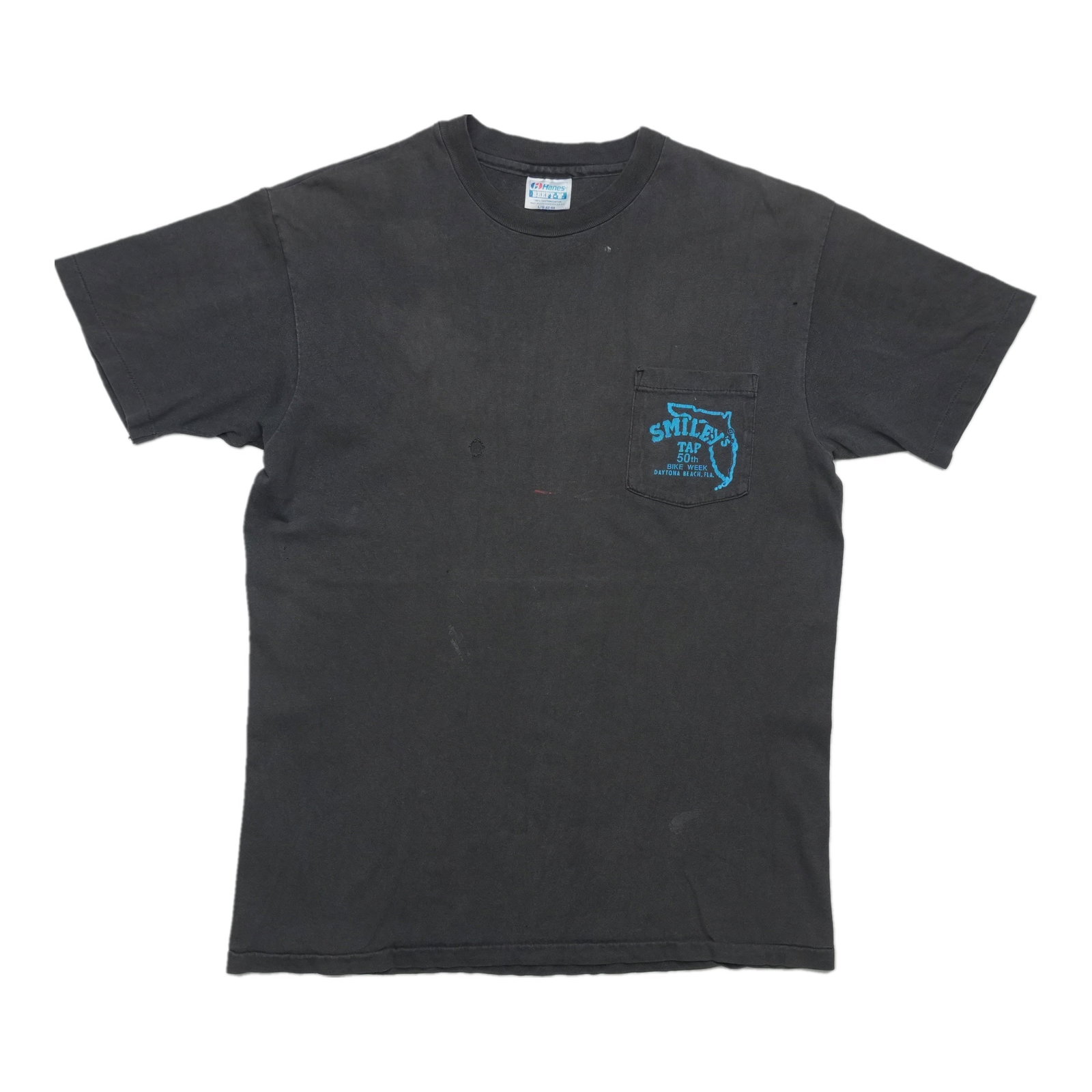 1991 Smiley's Tap Bike Week Daytona Beach Pocket Shirt (1 of 9)