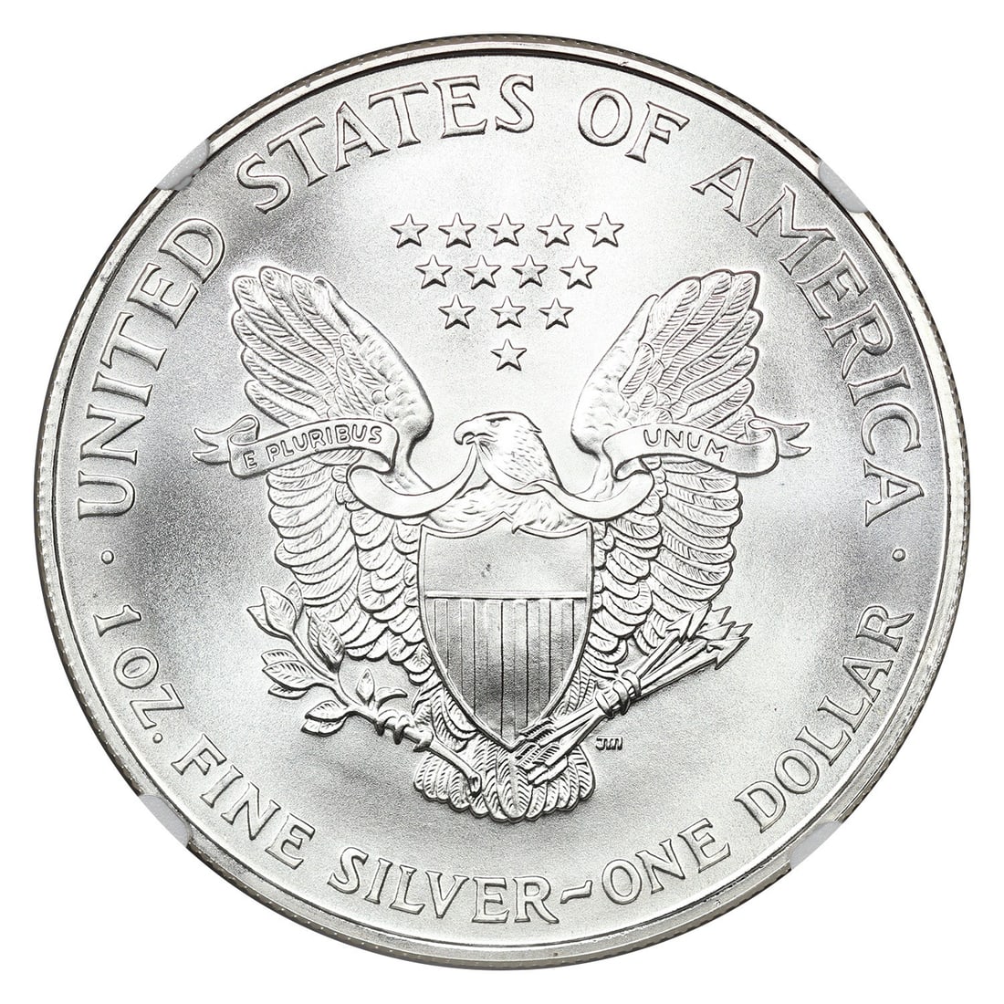 1995 $1 Silver Eagle NGC MS69 - Silver Eagles - 4