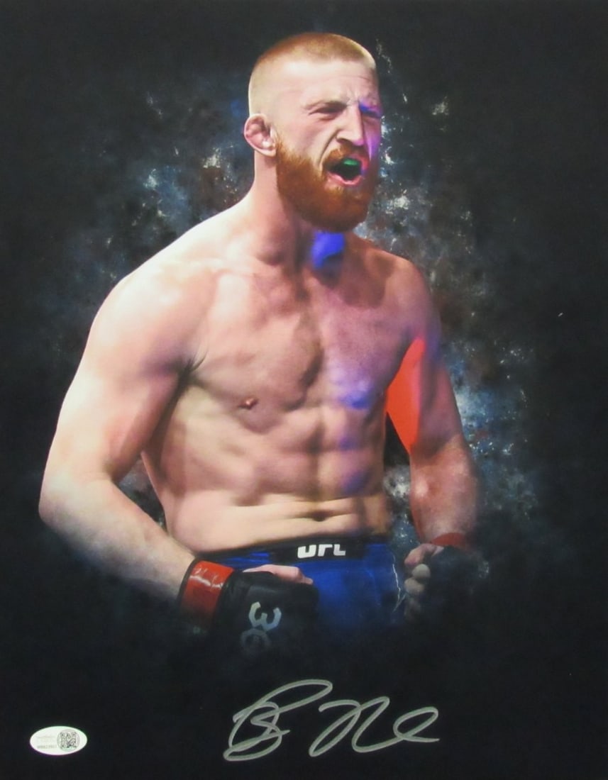 Bo Nickal UFC Autographed 11x14 Photo JSA 192670: Bo Nickal UFC Autographed 11x14 Photo JSA 192670 Item Specifics: Autograph Authentication: James Spence Authentication (JSA) League: NCAA Original/Reprint: Original Product: Photo Sport: Wrestling Tea