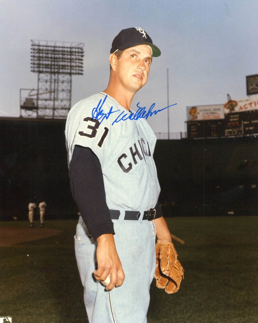Hoyt Wilhelm Autographed 8x10 Photo (1 of 1)