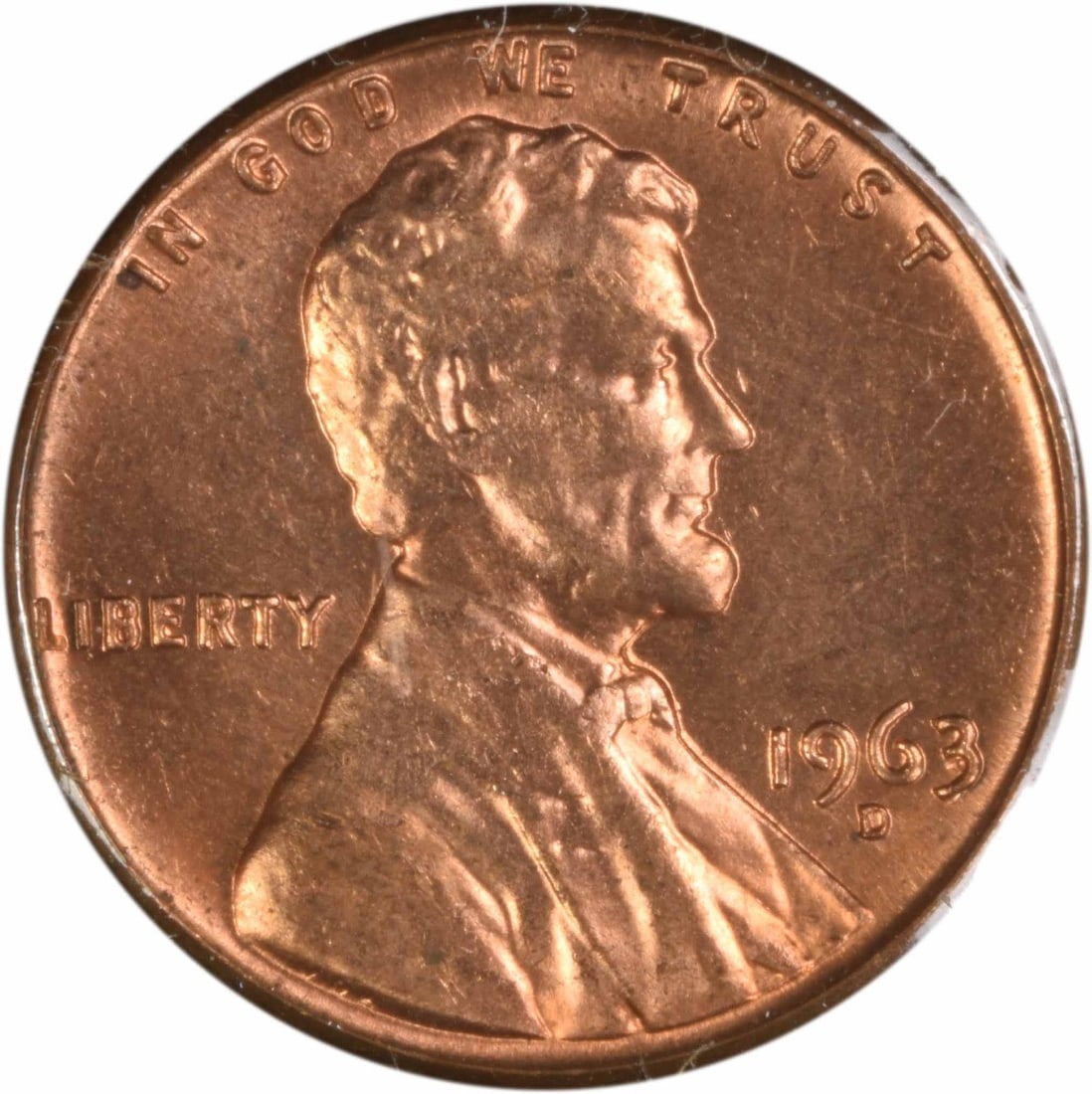 1963-D Lincoln Cent DDO FS-101 MS64RD EDS Uncertified (1 of 2)