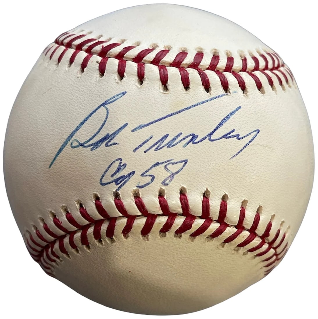 Official Autographed Major League Baseball by Bob Turley Steiner: Official Autographed Major League Baseball by Bob Turley Steiner Item Specifics: Brand: Steiner Sports Memorabilia (Steiner) Bob Turley Autographed Official Major League Baseball Signed in blue pen