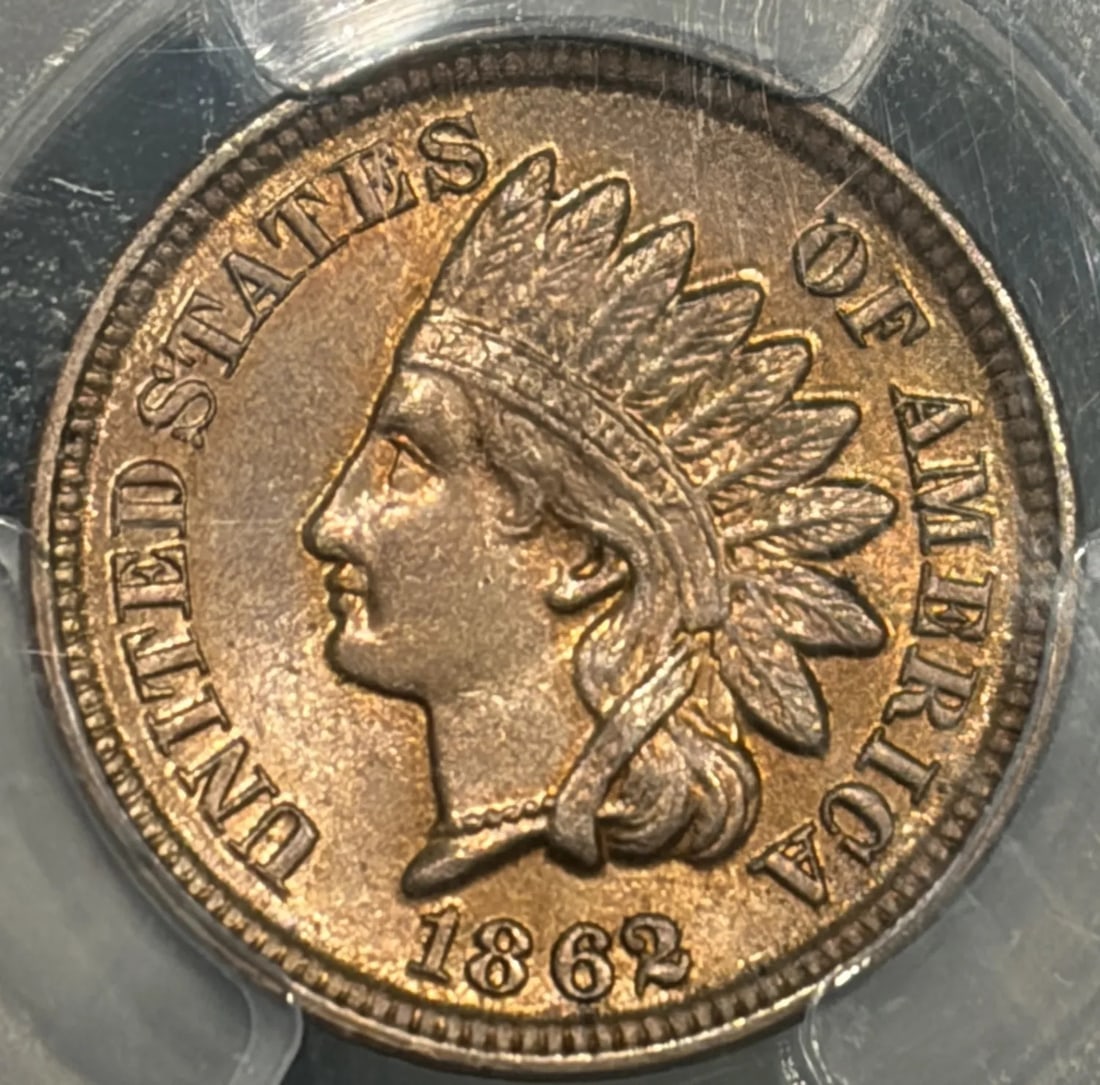 INDIAN CENT PCGS MS64 - 3