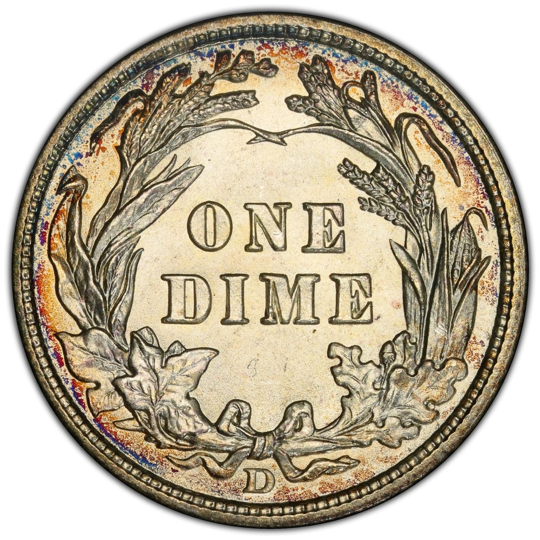 PCGS MS67 Barber Dime 1911-D 10C - 4