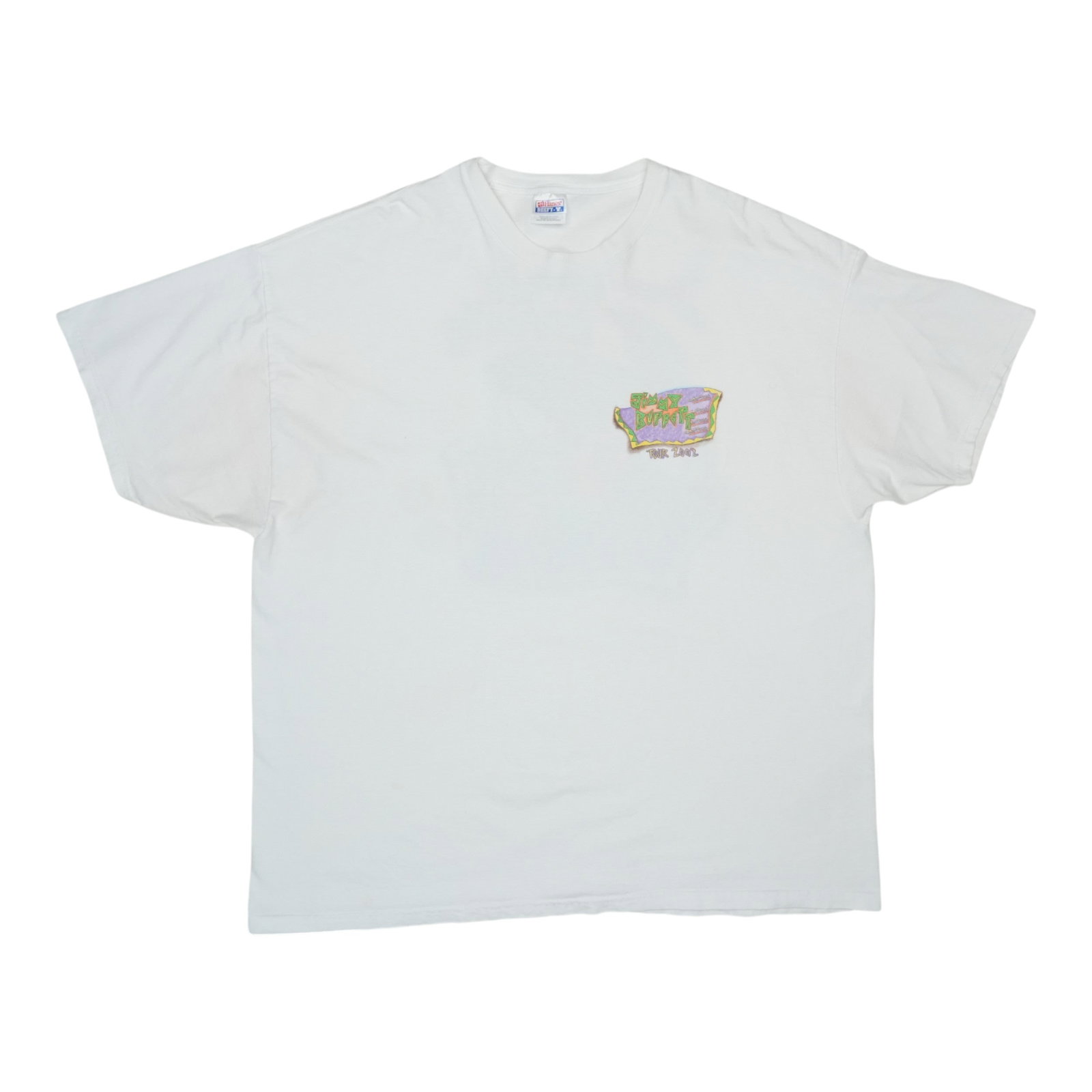 Far Side Of World The By Buffett Jimmy 2002 Shirt: Far Side Of World The By Buffett Jimmy 2002 Shirt The Far Side Of World The By Buffett Jimmy 2002 Shirt features vibrant front and back graphics, making it a visually striking piece. This vintage shir