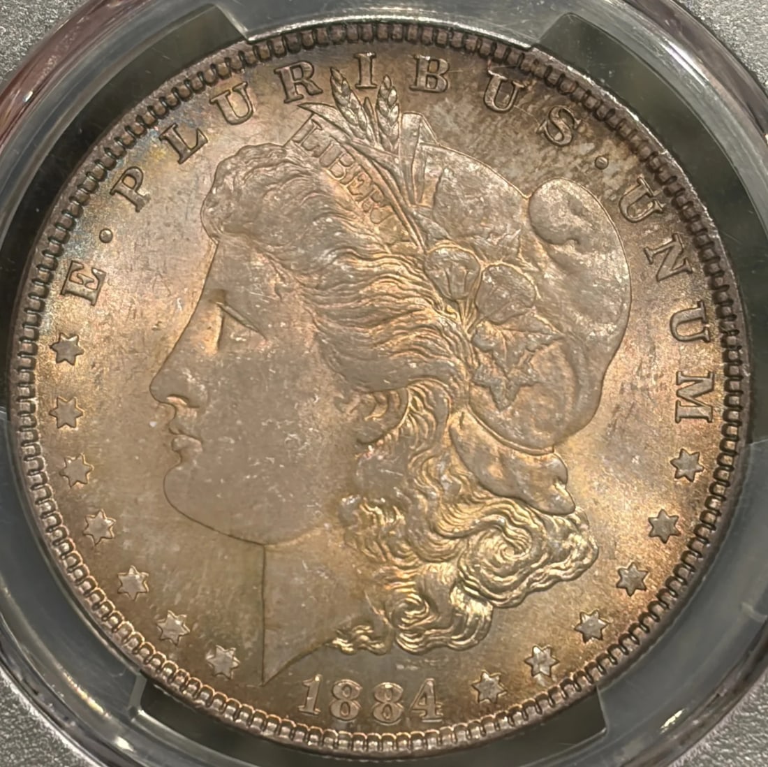 PCGS MS66 MORGAN DOLLAR 1884 - 2