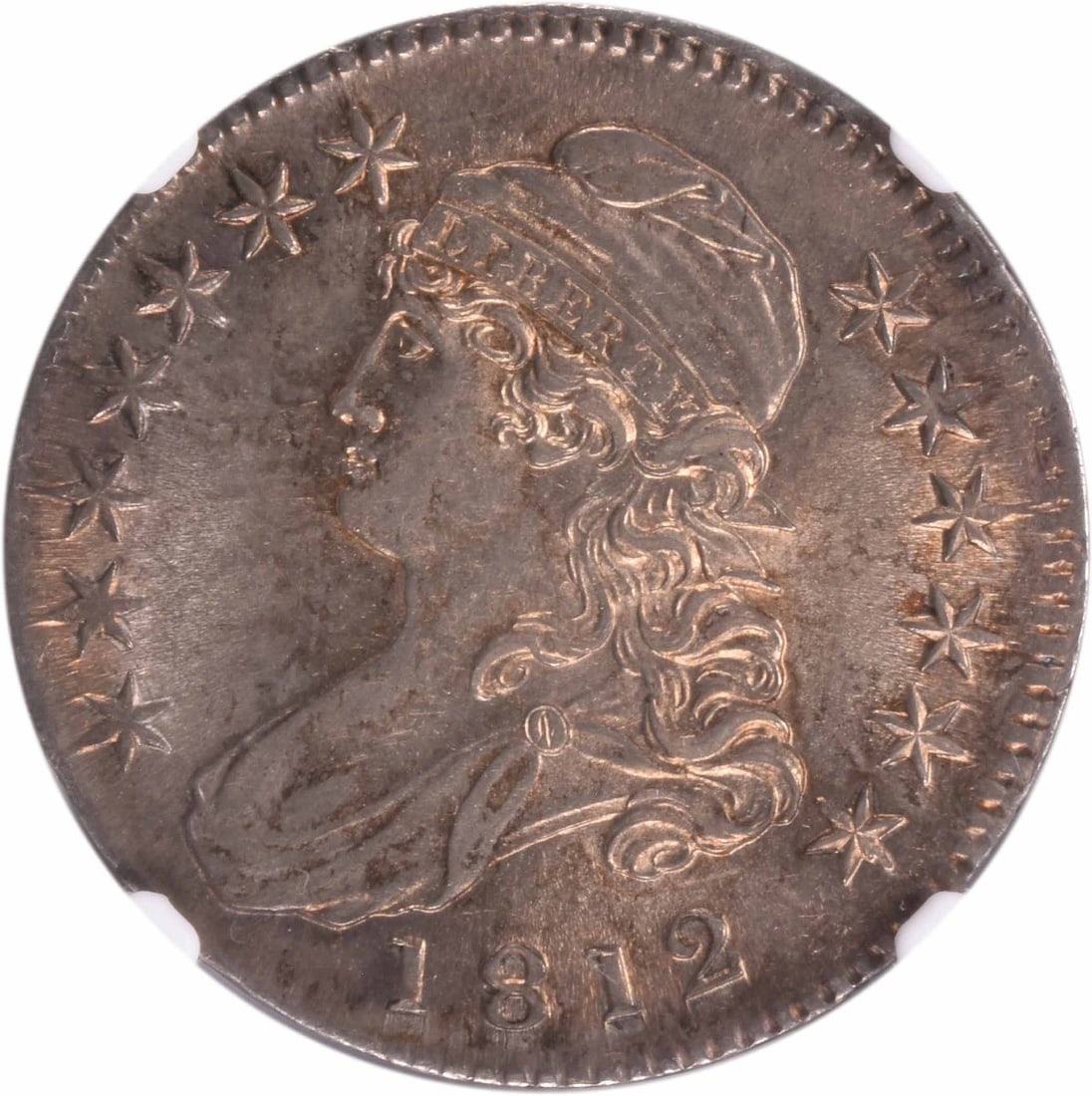 Silver Half Dollar 1812 Bust MS61 NGC - 2