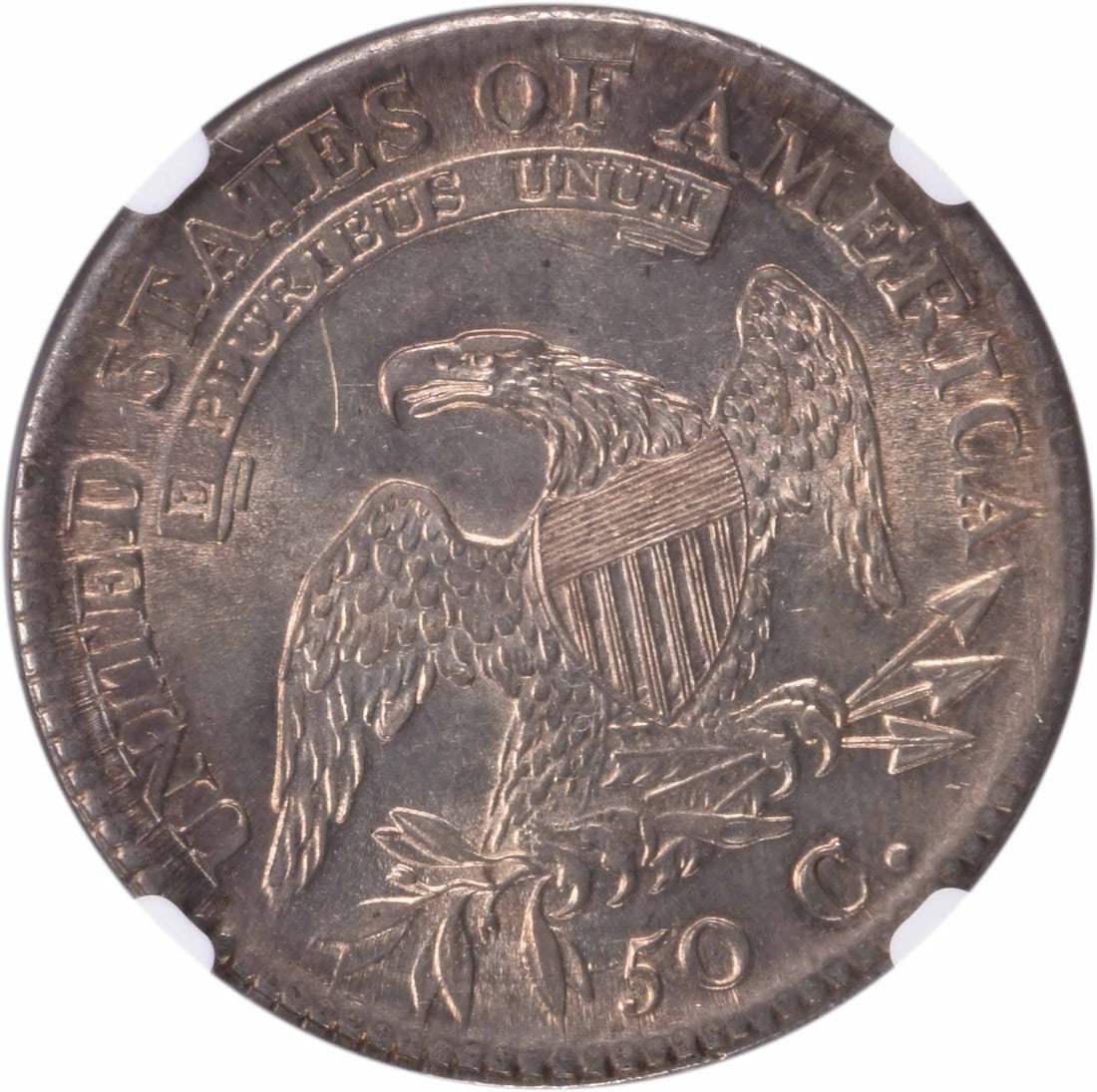 Silver Half Dollar 1812 Bust MS61 NGC - 3