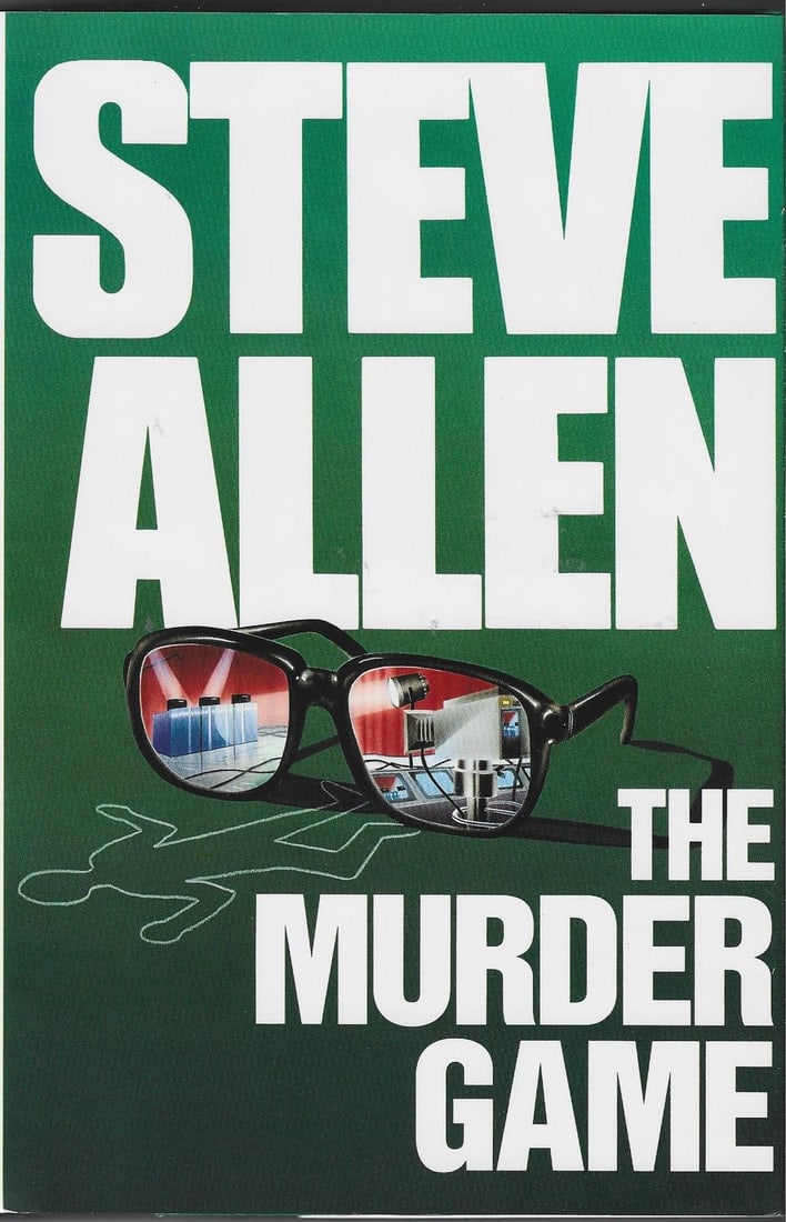 Murder game autographed book by Steve Allen (1 of 3)