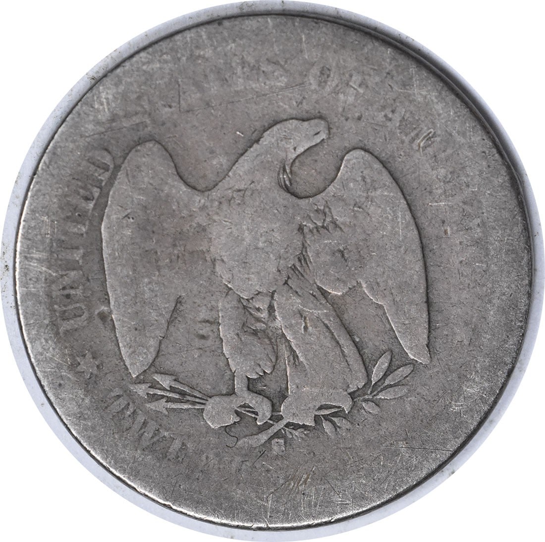 1875-S Twenty Cent Silver Piece G Uncertified - 2
