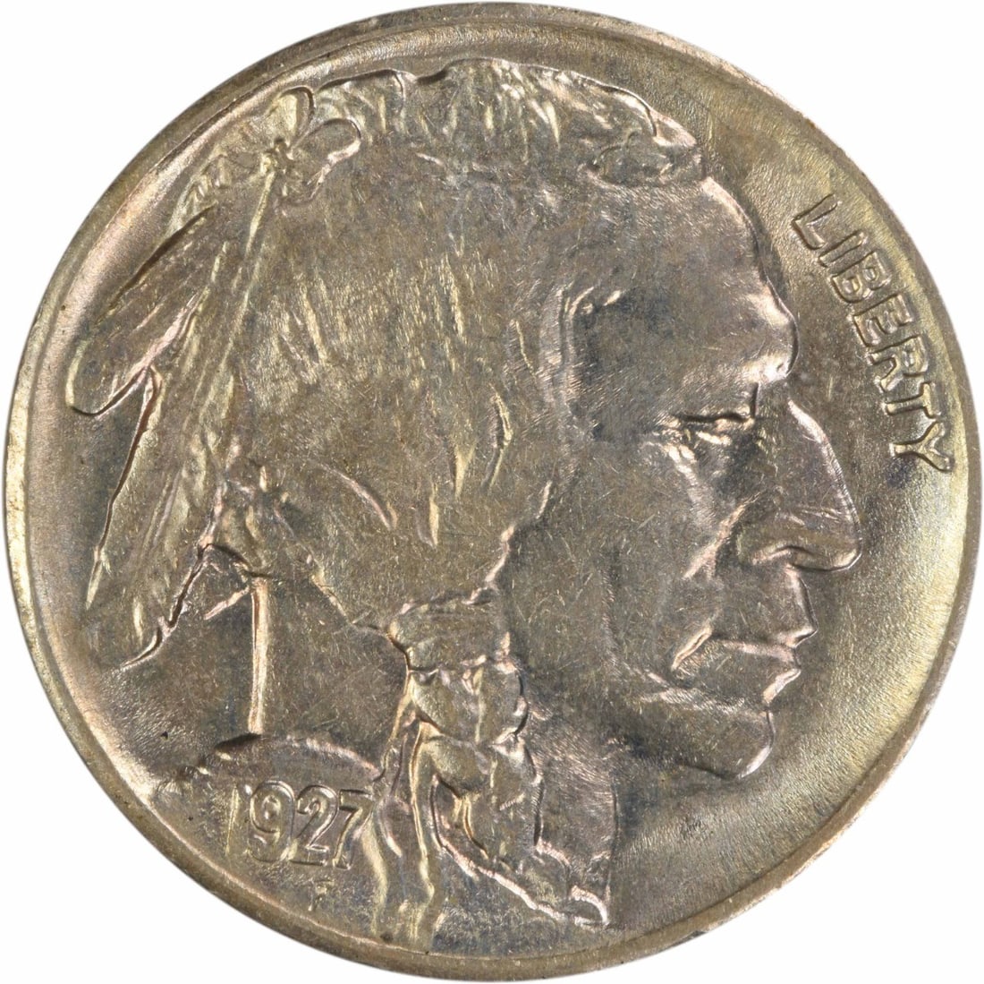 MS63 Uncertified Buffalo Nickel 1927 (1 of 2)