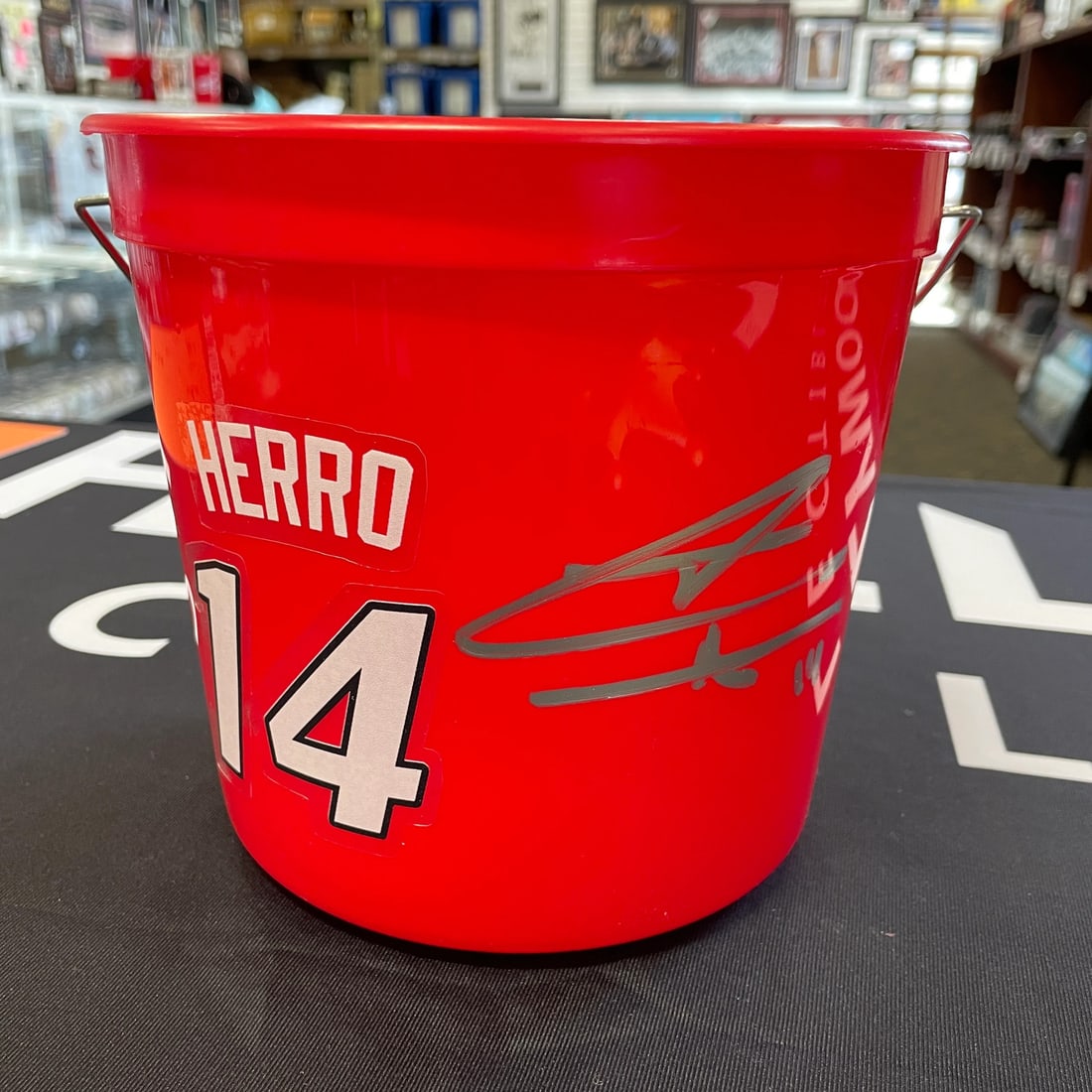 Herro Tyler Autographed Bucket (1 of 1)