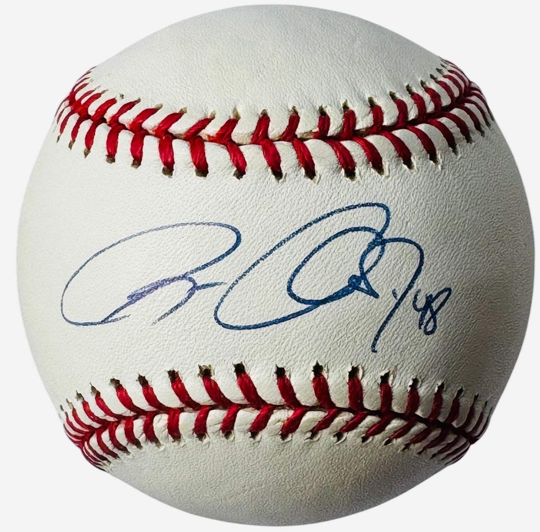 Major League baseball autographed by Russ Ortiz (1 of 2)