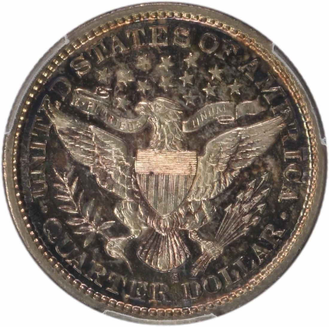 MS64 Barber Quarter 1894-S Silver - 3