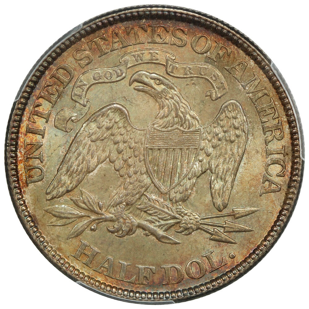 1874 50C PCGS MS65 (Arrows) - 4