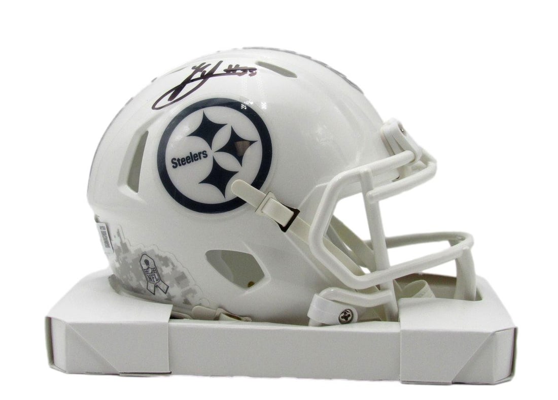 Jack Sawyer Signed/ Auto Pittsburgh Steelers STS Mini Helmet Beckett 203907 (1 of 6)