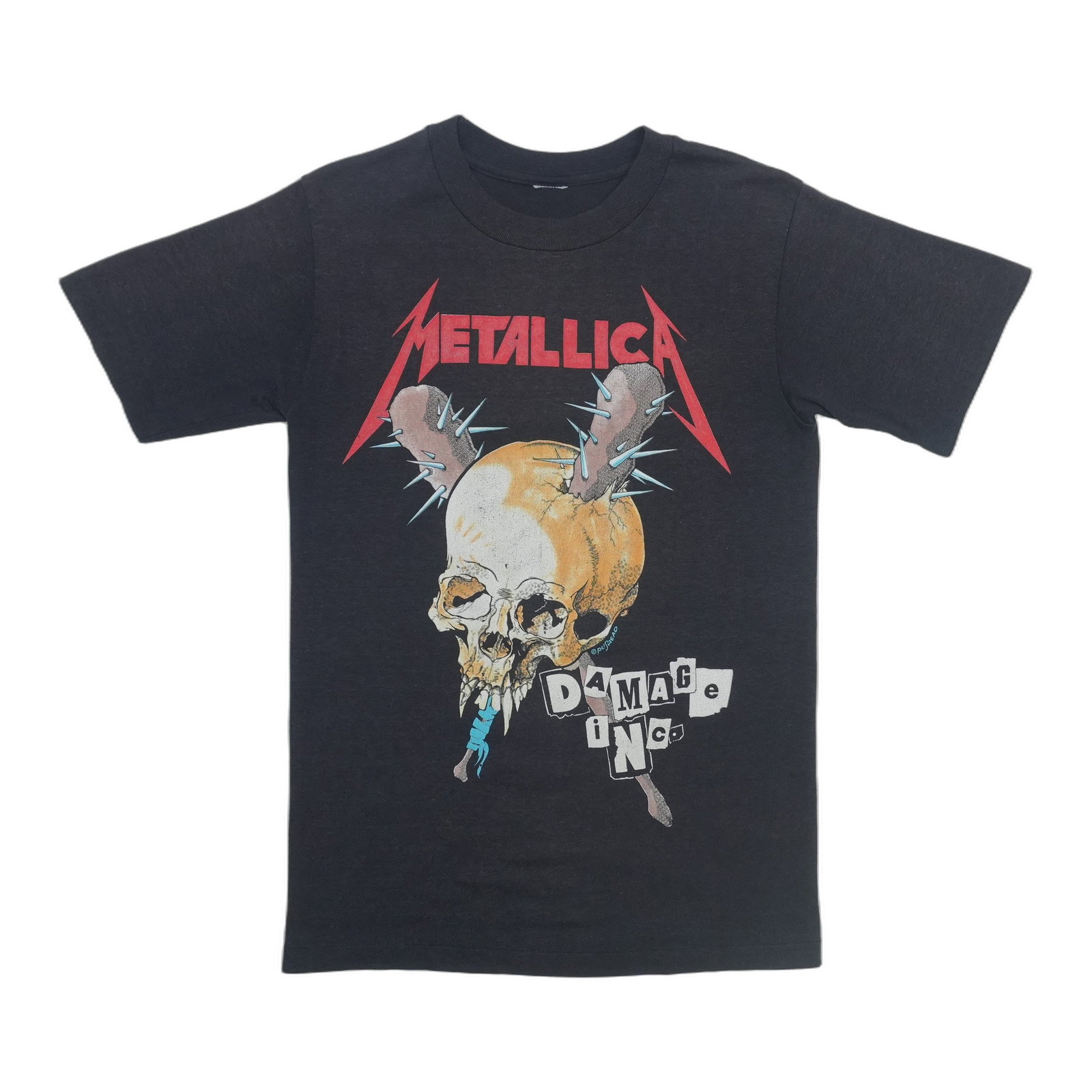 Metallica Tour Shirt Damage Inc 1986 (1 of 4)