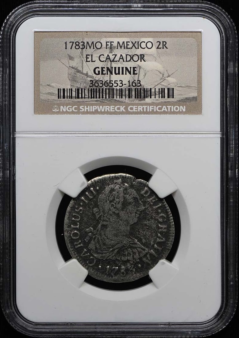 1783MO FF MEXICO EL CAZADOR 2R NGC Genuine (1 of 3)