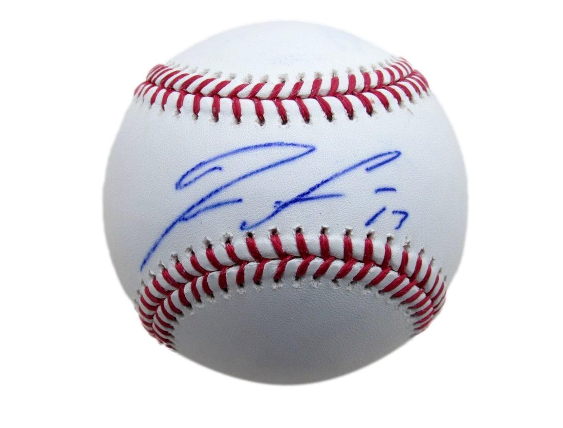 Signed Ronald Acua Jr. 197518 Baseball OML Autographed Atlanta Braves PSA (1 of 2)