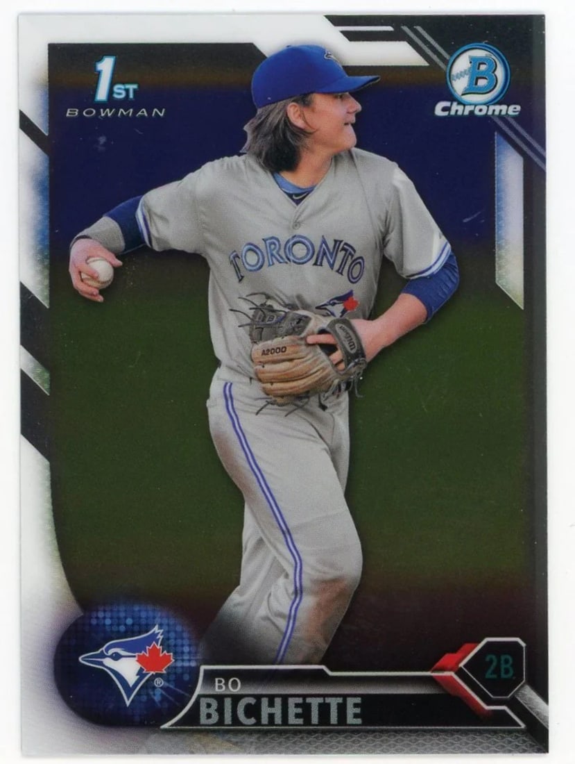 Bo Bichette 2016 Topps 1st Bowman Chrome #BDC-74 Card (1 of 2)