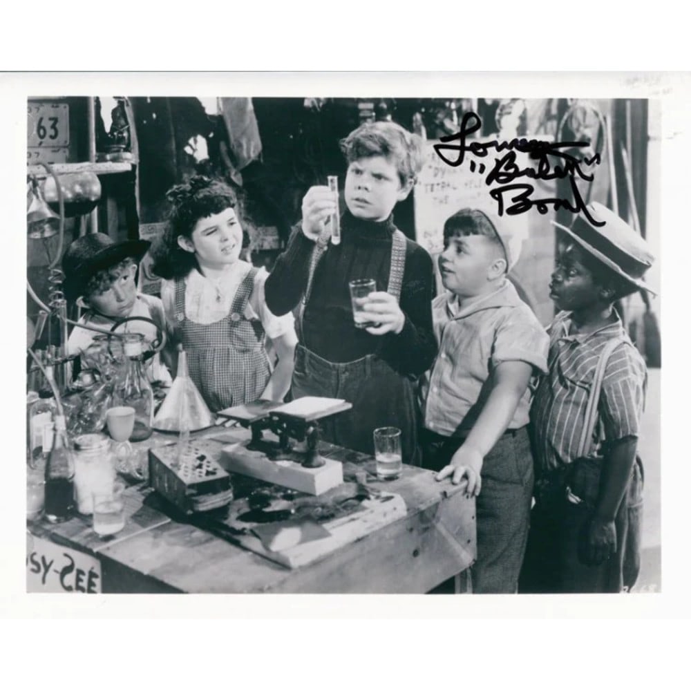 Tommy Bond butch photo autographed 8x10 (1 of 1)