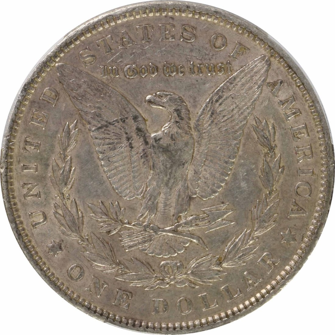 Morgan Silver Dollar AU50 PCGS - 3