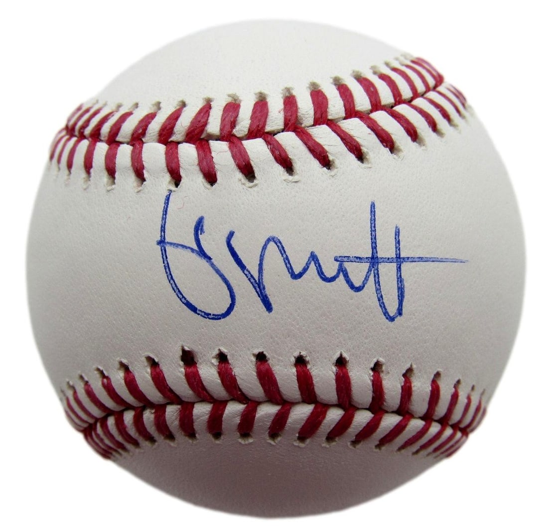 Kansas City Royals Baseball Autographed HOF George Brett Signed OML JSA 208920 (1 of 2)