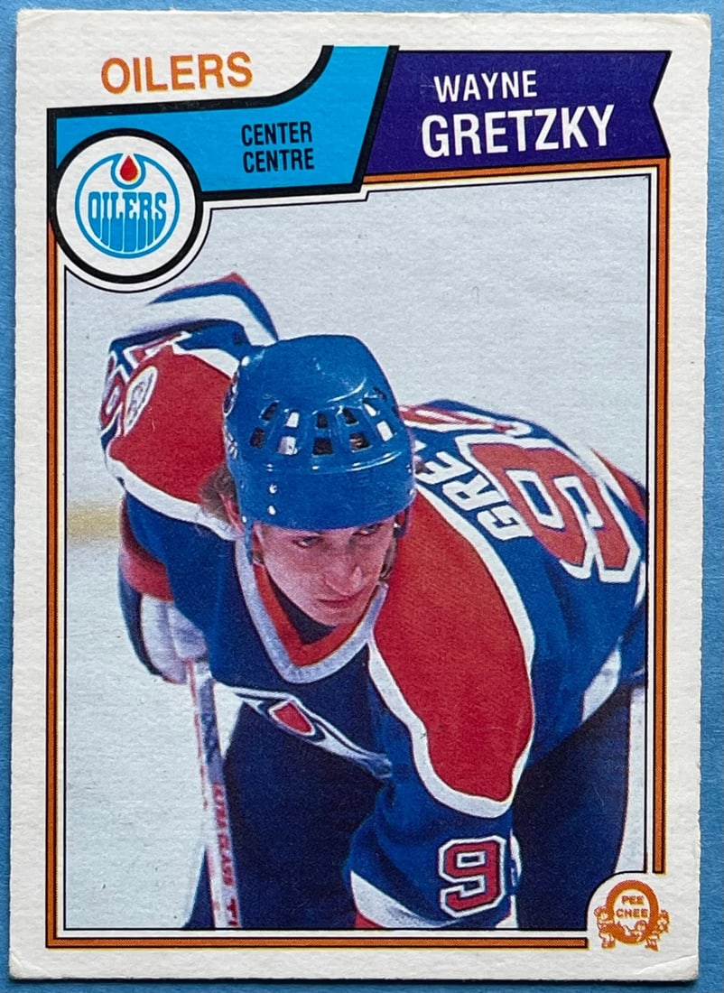 Wayne Gretzky Unsigned 1983-84 O-Pee-Chee Card #29 (1 of 2)