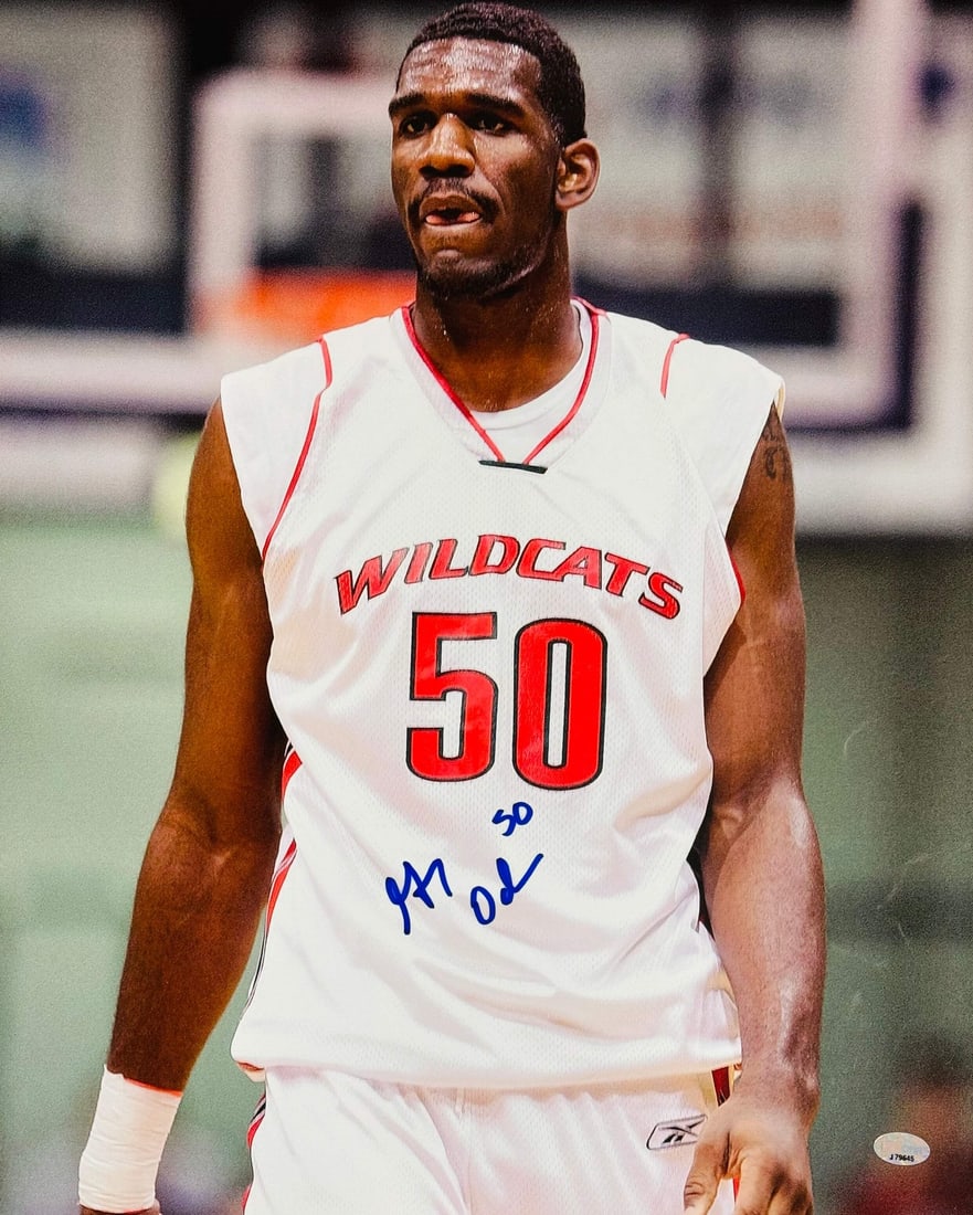 Greg Oden Autographed Lawrence North High School Wildcats 16x20 Photo (PSA/ DNA) (1 of 1)