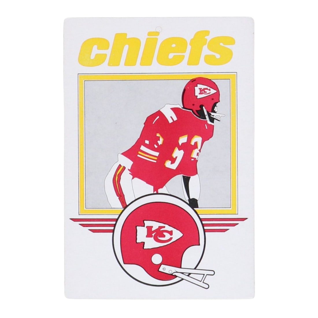 1970s Kansas City Chiefs Mobile Placard (1 of 2)