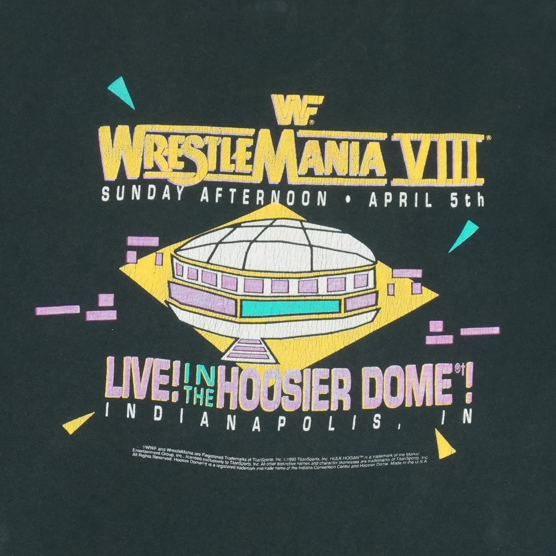 Wrestlemania WWF Shirt - 6