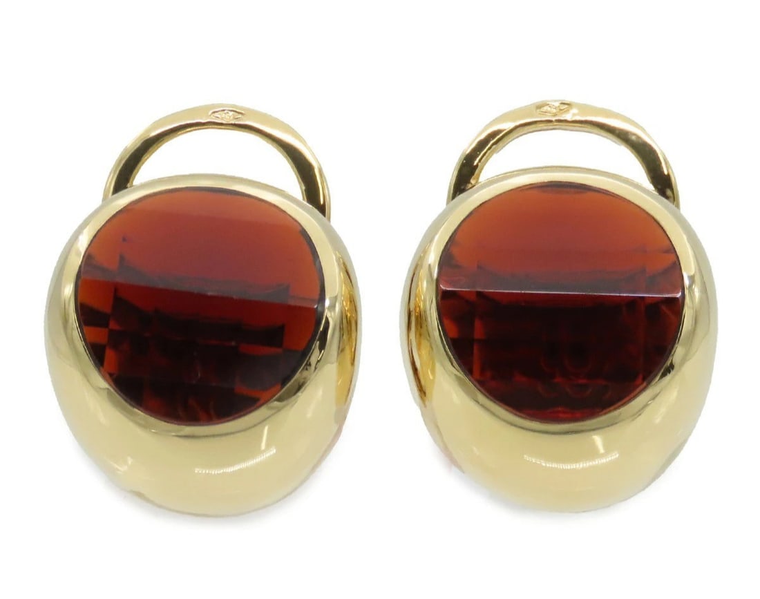 Clip On Earrings Italian 18k Yellow Gold Vintage Garnet Pomellato: Clip On Earrings Italian 18k Yellow Gold Vintage Garnet Pomellato Item Specifics: Antique: No Shape: Oval Closure: Clip-On Occasion: Anniversary Birthday Christening Christmas Confirmation/Communion E