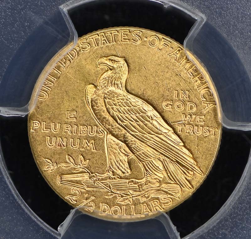 1927 $2.50 Indian Head PCGS MS63 - 3