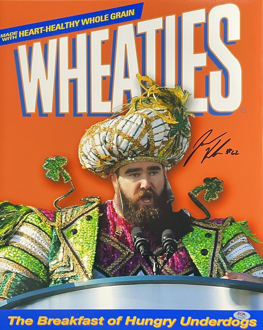 Jason Kelce Philadelphia Eagles Signed 16x20 Photo Witness PSA/ DNA 205814: Jason Kelce Philadelphia Eagles Signed 16x20 Photo Witness PSA/ DNA 205814 The Philadelphia Eagles' Jason Kelce has signed this 16x20 photo, making it a unique piece for fans and collectors. Witnessed