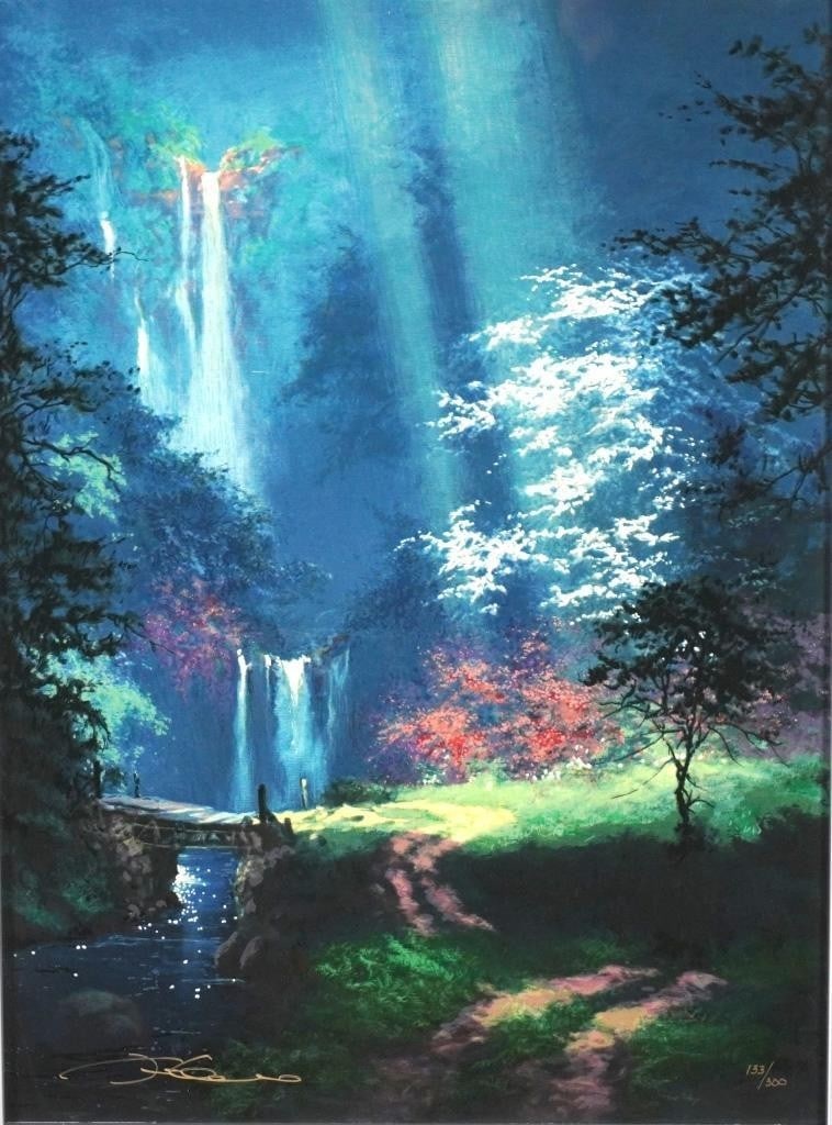 James Coleman Soft Grow Giclee on Canvas Art Print Signed ED 133/ 300 Framed (1 of 8)