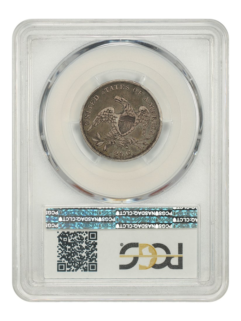 VF30 Capped Bust Quarter 25C 1835 PCGS - 2