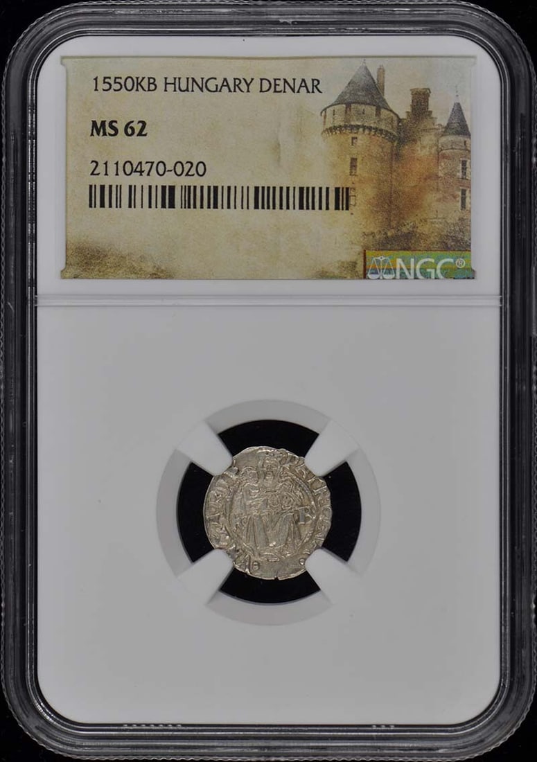 HUNGARY MS62 NGC 1550KB: HUNGARY MS62 NGC 1550KB MS62 Hungary coins are highly detailed and visually striking, featuring intricate designs and precise minting. This particular coin has been certified by the NGC as MS62, indic