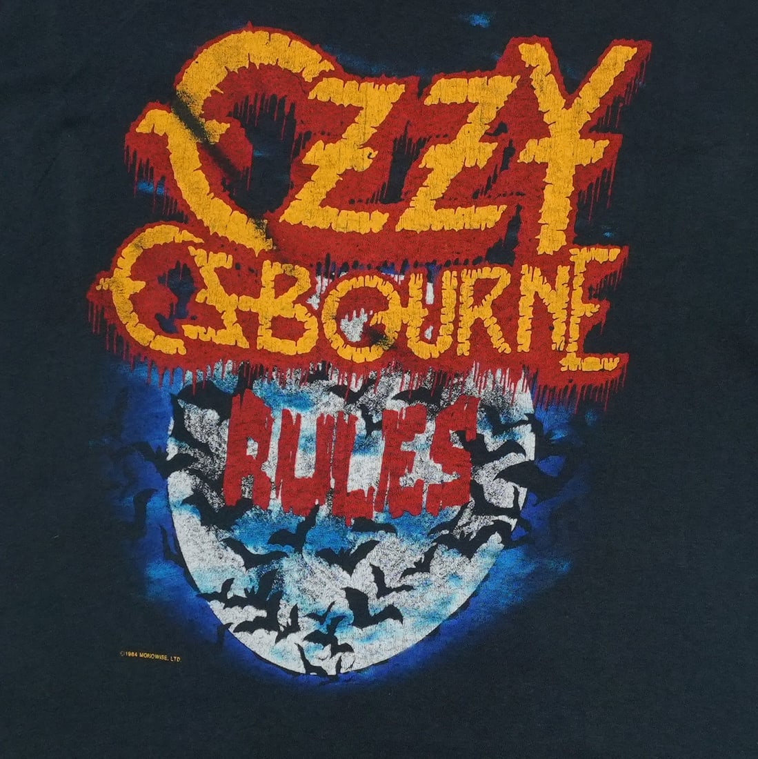 1984 Ozzy Osbourne Rules Shirt - 5