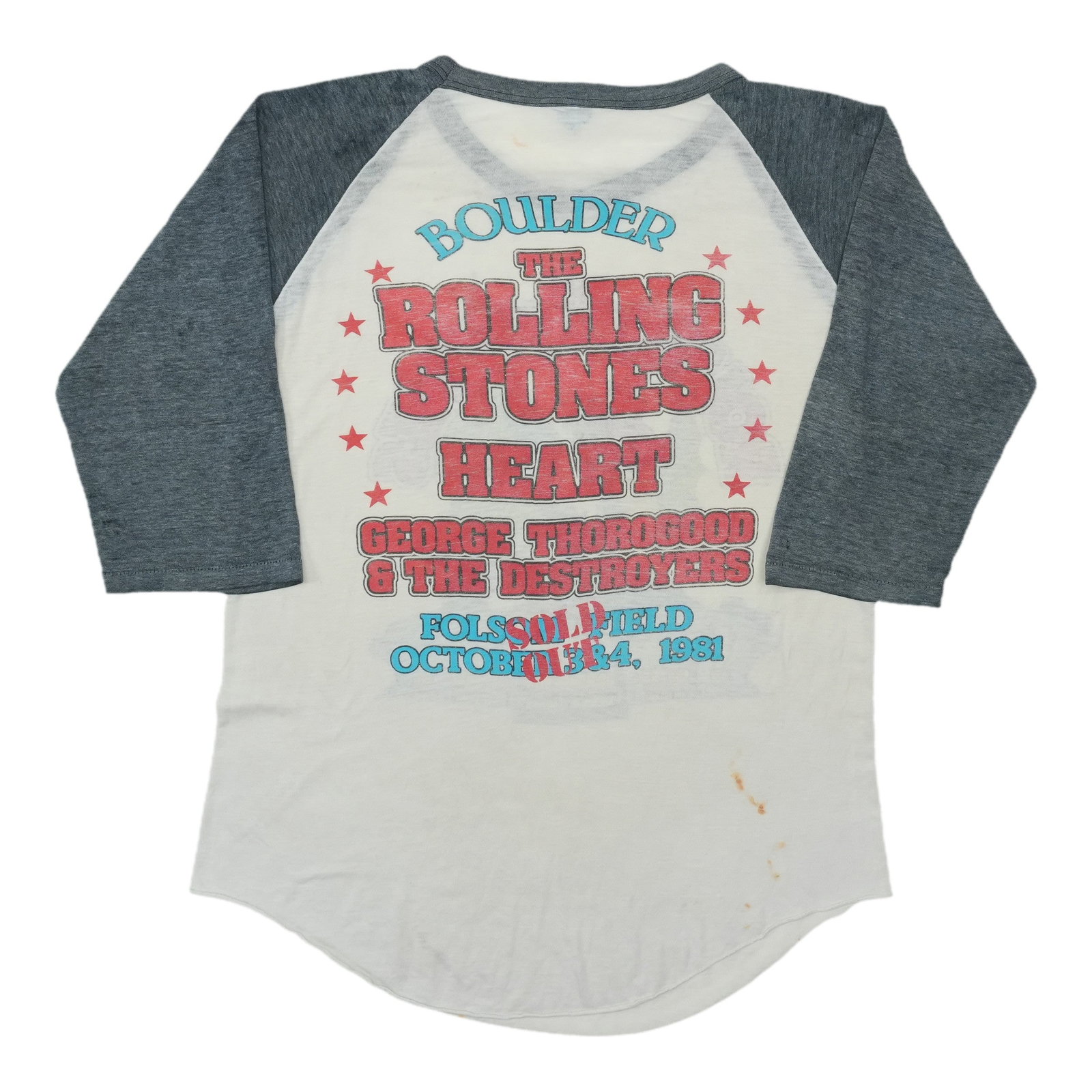 STONES ROLLING Boulder Shirt Raglan - 2