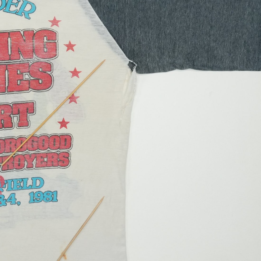 STONES ROLLING Boulder Shirt Raglan - 8