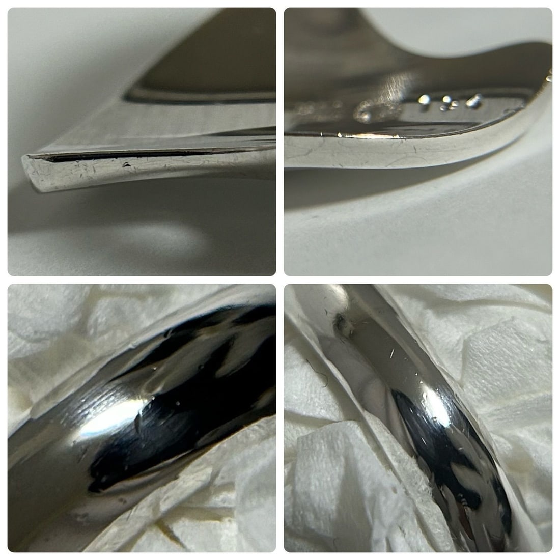 Georg Jensen 194 Sterling Silver 925 Statement Ring Denmark Size US7.5-8 - 5